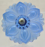 3 Vintage Glass Rosette curtain tie back