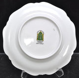4 Royal Heidelberg Winterling Rose Brier Embossed Scroll Porcelain Bread Plates