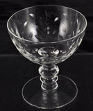 Fostoria Hawthorn Cut Glass Champagne Tall Sherbets