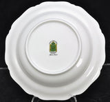 2 Royal Heidelberg Winterling Rose Brier Embossed Scroll Porcelain Soup Bowls