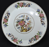 Antique Wedgwood Bullfinch 16 Inch Charger Round Platter circa 1930