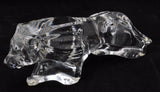 Magnificent Large Baccarat Lion Crystal Figurine