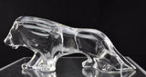 Magnificent Large Baccarat Lion Crystal Figurine