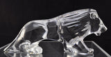 Magnificent Large Baccarat Lion Crystal Figurine