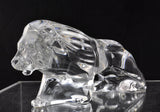 Magnificent Large Baccarat Lion Crystal Figurine