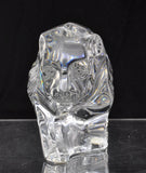 Magnificent Large Baccarat Lion Crystal Figurine