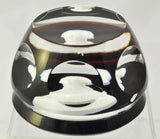 Baccarat Marquis de Lafayette Sulfide Black Background Art Glass Paperweight Box