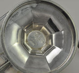 Antique Barbour Octagonal Silver Plate Creamer and Sugar Bowl