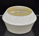 Antique Irish Belleek Cleary Sugar Bowl 3rd Black Mark