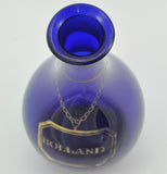 Bristol Blue Holland Blown Flint Glass Decanter Early 19th Century