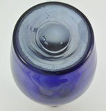 Bristol Blue Holland Blown Flint Glass Decanter Early 19th Century