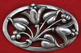 Vintage Coro Sterling Silver Brooch Pin