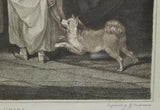 Original Stipple Engraving Wheatley "Fresh Gathered Peas" Cries of London 1795