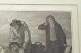Original Stipple Engraving Wheatley "Fresh Gathered Peas" Cries of London 1795