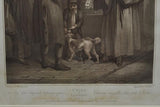 Original Stipple Engraving Wheatley "A New Love Song" Cries of London 1796