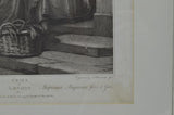 Original Stipple Engraving Wheatley "New Mackrel" Cries of London 1795