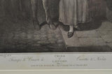 Original Stipple Engraving Wheatley "Turnips and Carrots" Cries of London