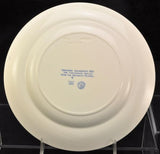 Rare Harvard University 1927 The Freshman Halls B Blue Wedgwood Plate