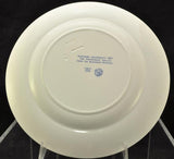 Rare Harvard University 1927 The Freshman Halls A Blue Wedgwood Plate