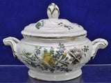 Antique 18th century German Hoechst Höchst Faience Covered Server