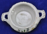 Antique 18th century German Hoechst Höchst Faience Covered Server
