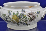 Antique 18th century German Hoechst Höchst Faience Covered Server