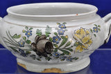 Antique 18th century German Hoechst Höchst Faience Covered Server