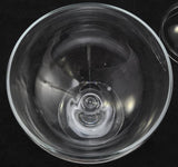 Hand Blown Studio Glass Mid Century Covered Compote