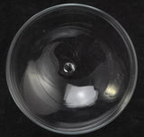 Hand Blown Studio Glass Mid Century Covered Compote