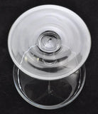 Hand Blown Studio Glass Mid Century Covered Compote