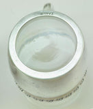 Antique Pair of German 800 Silver Glass Holders with Tumblers
