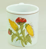 Hand Painted Italian Faience Harvest Wheat 40 Piece Dinner Service Pippo Cetona