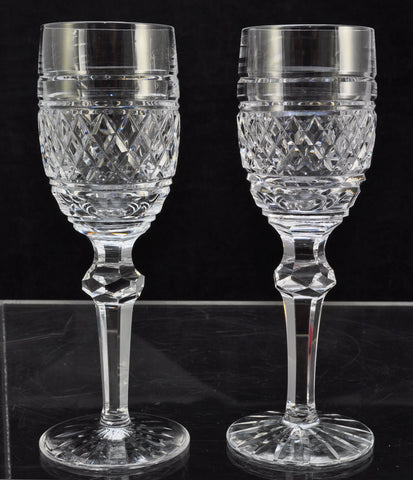 Pair(s) of Waterford Cut Crystal Castletown 6 3/8 Inch Sherry Glasses