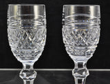 Pair(s) of Waterford Cut Crystal Castletown 6 3/8 Inch Sherry Glasses