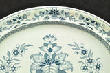 Antique Wedgwood Blue Transfer "Mandarin" 19 Inch Platter c 1900
