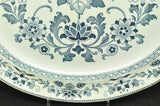 Antique Wedgwood Blue Transfer "Mandarin" 19 Inch Platter c 1900
