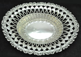 Antique Whiting Art Nouveau Sterling Silver Reticulated Bowl circa 1900