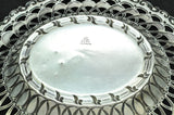 Antique Whiting Art Nouveau Sterling Silver Reticulated Bowl circa 1900