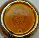 Ridgway Coaching Ways Pitcher with Silverplate Cover Late 19th Century