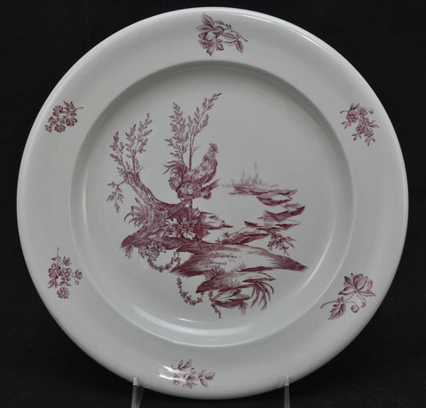 Wedgwood Mulberry Transfer "Mennecy" 12 Inch Chop Plate