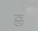 Wedgwood Mulberry Transfer "Mennecy" 12 Inch Chop Plate