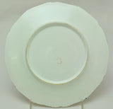 Antique Bloor Derby Porcelain Kings Pattern Cobalt and Gold Dinner Plate 1825