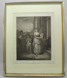 Original Stipple Engraving Wheatley "Turnips and Carrots" Cries of London
