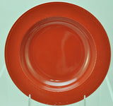 Set of 6 Dansk Bamboo Rust Large Soup Bowls Mint Condition