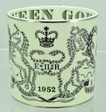 Rare Wedgwood Richard Guyatt Elizabeth II Silver Jubilee Oversize Mug 1977