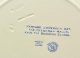 Rare Harvard University 1927 The Freshman Halls A Blue Wedgwood Plate