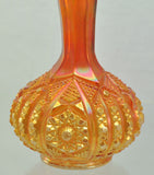 Antique Marigold Imperial Carnival Glass "Octagon" Wine Decanter circa 1909