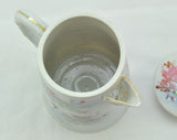 Vintage Hand Painted Japanese Porcelain Coffee Pot