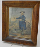 Pair of Original 18th Century Carpenter Hand Colored Character Engravings 1790