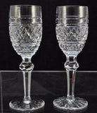 Pair(s) of Waterford Cut Crystal Castletown 6 3/8 Inch Sherry Glasses